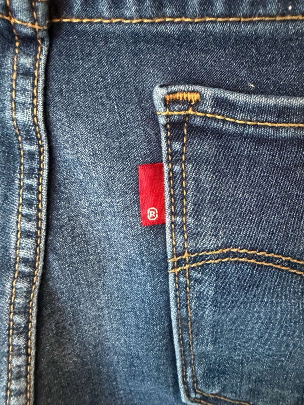 Levi's Women's Dark Indigo Straight Leg 711 Skinny Jeans - Picture 9 of 12